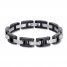 Men's Diamond Bracelet 1/2 ct tw Stainless Steel/Ion-Plating