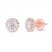 Lab-Created Diamonds by KAY Earrings 1 ct tw 14K Rose Gold