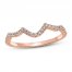 Diamond Wedding Band 1/6 ct tw Round-cut 14K Rose Gold