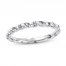 Stackable Ring 1/10 ct tw Diamonds Sterling Silver