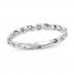 Stackable Ring 1/10 ct tw Diamonds Sterling Silver