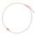 Evil Eye Bracelet 14K Rose Gold