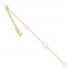 Circle Anklet 14K Two-Tone Gold