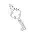 Key Charm Sterling Silver