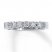 Previously Owned Diamond Band 1/2 cttw Round-cut 14K White Gold