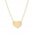Heart Necklace 14K Yellow Gold
