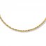 Rope Necklace 14K Yellow Gold 22" Length