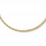 Rope Necklace 14K Yellow Gold 22" Length