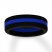 Blue/Black Silicone Men's Wedding Band