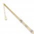 Triple-strand Anklet 14K Two-Tone Gold
