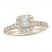 Neil Lane Diamond Engagement Ring 1-1/8 ct tw Princess/Round-cut 14K Yellow Gold