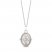 Hallmark Diamonds Tree of Life Necklace 1/6 ct tw Sterling Silver/10K Rose Gold 18"