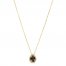 Le Vian Quartz & Diamond Necklace 1/8 ct tw 14K Honey Gold 18"