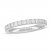 Neil Lane Diamond Wedding Band 5/8 ct tw Round-cut 14K White Gold