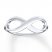 Infinity Ring 14K White Gold