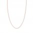 16" Snake Chain 14K Rose Gold Appx. 1mm