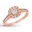 Le Vian Nude Diamond Ring 1 Carat tw 14K Strawberry Gold