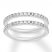 Previously Owned Diamond Wedding Bands 5/8 ct tw Round-cut 14K White Gold