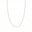 24" Figaro Chain Necklace 14K Yellow Gold Appx. 1.28mm