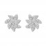 Diamond Earrings 1/5 ct tw Round-cut 10K White Gold