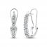 Everything You Are Diamond Hoop Earrings 1 ct tw 10K White Gold