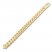 Men's Curb Chain Bracelet 14K Yellow Gold 8" Length