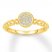 Diamond Ring 1/15 ct tw Round-cut 10K Yellow Gold