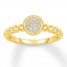 Diamond Ring 1/15 ct tw Round-cut 10K Yellow Gold