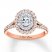 Neil Lane Engagement Ring 1 ct tw Diamonds 14K Rose Gold