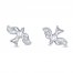Petite Dove Earrings Sterling Silver