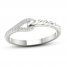 Love + Be Loved Diamond Ring 1/10 ct tw 10K White Gold