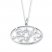 Star Necklace I Believe In You Sterling Silver