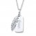 "Free" Diamond Feather Necklace 1/20 ct tw Sterling Silver