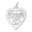 Sweet 16 Charm Sterling Silver