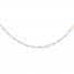 Station Choker Necklace 14K Two-Tone Gold