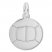 Volleyball Charm Sterling Silver