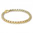 Men's Box Chain Bracelet Stainless Steel/Ion Plating 8.5"