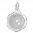 Godmother Charm Sterling Silver