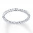 Diamond Eternity Ring 1/2 ct tw Round-cut 14K White Gold
