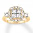 Diamond Engagement Ring 1-5/8 ct tw 14K Yellow Gold