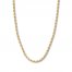 24" Textured Rope Chain 14K Yellow Gold Appx. 4.4mm