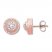 Emmy London Diamond Earrings 1/2 ct tw Round-cut 10K Rose Gold