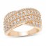 Diamond Fashion Ring 1 ct tw 10K Rose Gold
