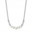 Cultured Freshwater Pearl Necklace Sterling Silver