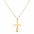 Children's Cross Necklace 14K Yellow Gold 15"