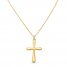 Children's Cross Necklace 14K Yellow Gold 15"