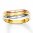 Women's Trio Band 14K Tri-Color Gold