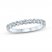 Diamond Anniversary Band 1/2 ct tw Round-Cut 18K White Gold