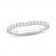 The Kiss Diamond Wedding Band 1/3 ct tw Round-cut Platinum