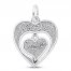 Mother/Daughter Charm Sterling Silver